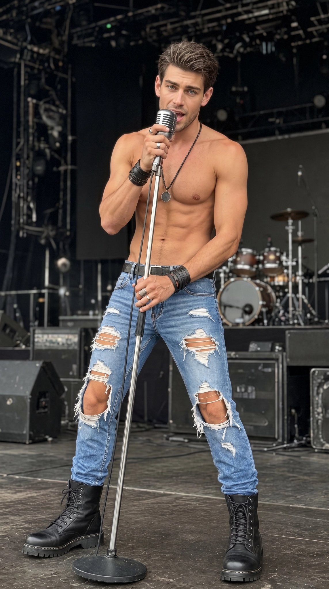 Nuviric performing live on stage